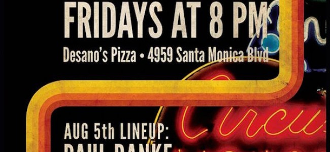 Quick Dish: SAUCE COMEDY Lives & Laughs TONIGHT at DeSano Pizza