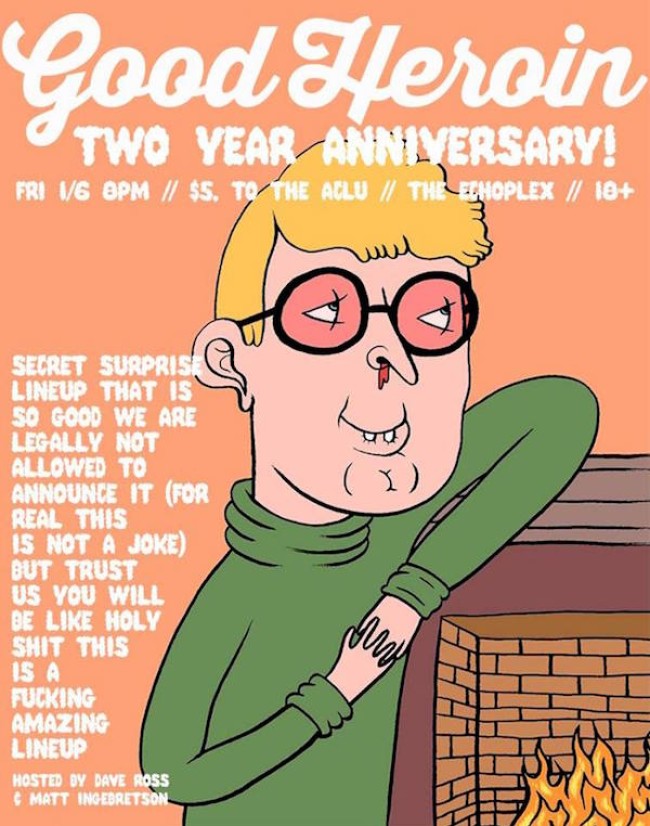 Quick Dish: GOOD HEROIN Two Year Anniversary 1.6 at The Echoplex