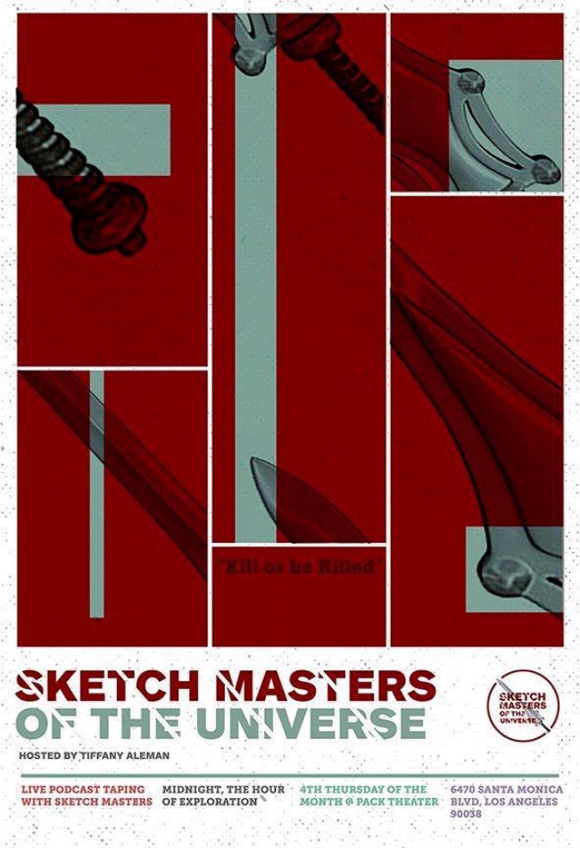 Quick Dish LA: SKETCH MASTERS OF THE UNIVERSE 1.26 at The Pack Theater ft. Jack Allison