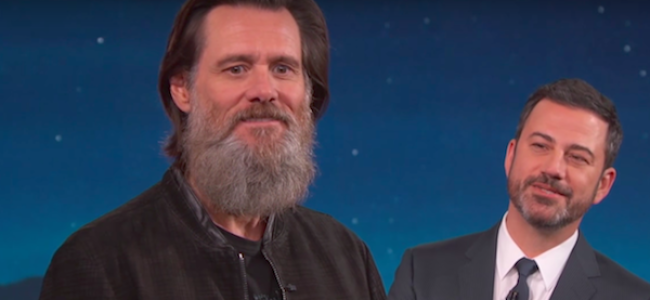Video Licks: Watch JIM CARREY and His Beard in The Spotlight Again on KIMMEL
