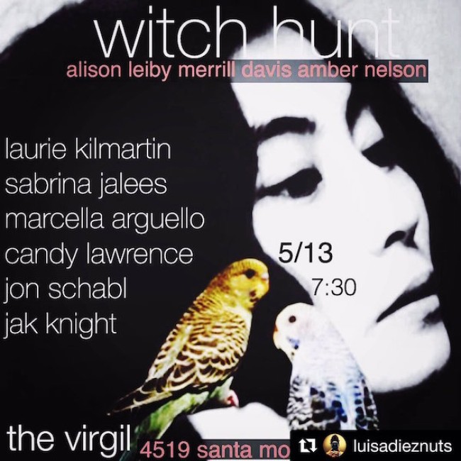 Quick Dish LA: The WITCH HUNT Continues 5.13 at The Virgil