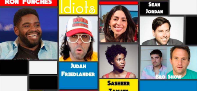 Quick Dish LA: IDIOTS Comedy 11.1 at The Clubhouse ft. Ron Funches & Secret Guest