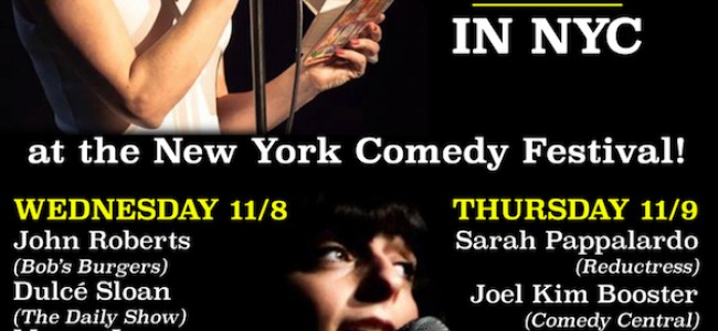 Quick Dish NY: Lindsay Ames’ MY DIARY at The New York Comedy Festival 11.8 & 11.9
