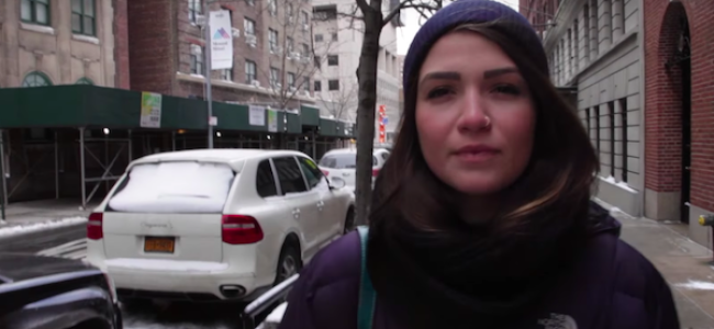 Video Licks: It’s Cold Outside so Try Nose Muffs for “Nippy New York” Days