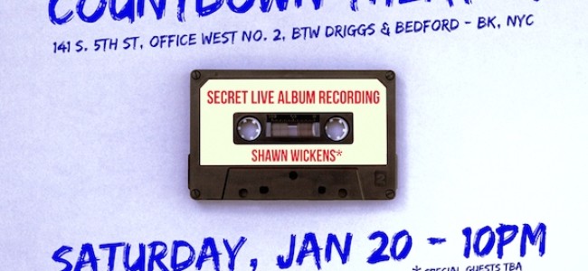 Tasty News: Tomorrow SHAWN WICKENS Records His “Secret” Experimental Live Comedy Album at Countdown Theater