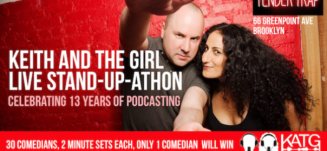 Quick Dish NY: “Keith and The Girl” Live STAND-UP-ATHON 3.11 at The Tender Trap