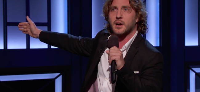 Video Licks: Comedian SEANN WALSH Reminisces About His Illegal Downloading Days on CONAN