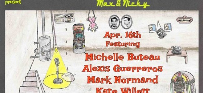 Quick Dish NY: VINTAGE BASEMENT with Max & Nicky 4.16 at UNDER St. Marks