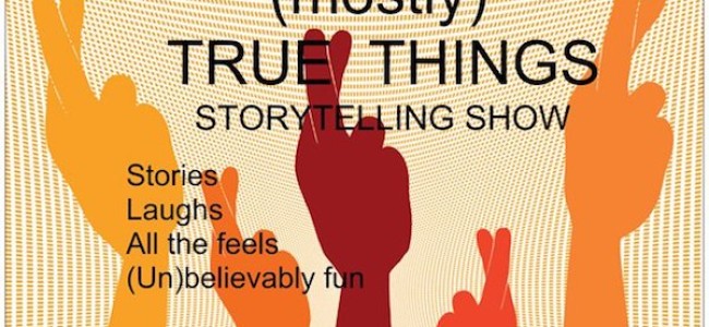 Quick Dish NY: A Game Wrapped in A Storytelling Show (MOSTLY) TRUE THINGS 4.22 at The Tank