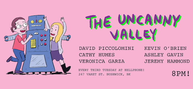 Quick Dish NY: The UNCANNY VALLEY Standup Comedy Show 4.17 at Hell Phone