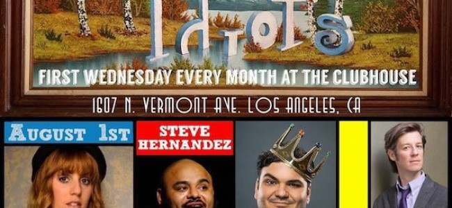 Quick Dish LA: Summer Tans & Whitened Smiles with IDIOTS COMEDY 8.1 at The Clubhouse