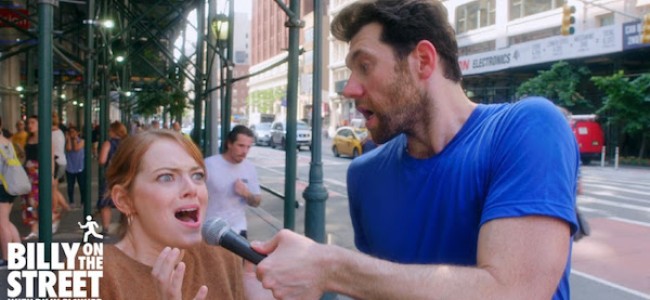 Video Licks: BILLY ON THE STREET Questions Why Emma Stone Isn’t On Instagram