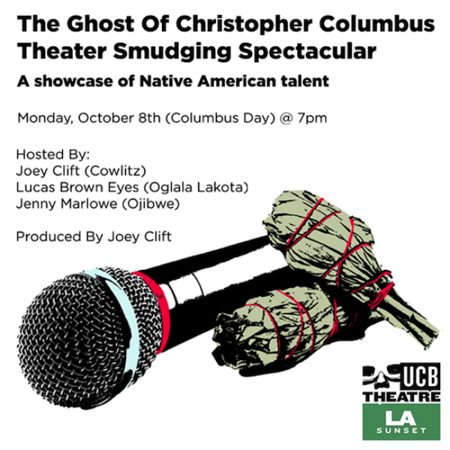 Quick Dish LA: The First Ever Native American Performer Showcase Tonight at UCB Sunset!