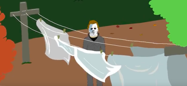 Video Licks: CHRIS GETHARD is Animated Michael Myers in FROG BOYZ’ Version of HALLOWEEN