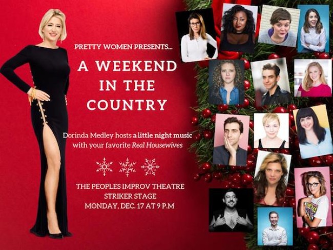 Quick Dish NY: Spend A WEEKEND IN THE COUNTRY with The Housewives 12.17 at The PIT