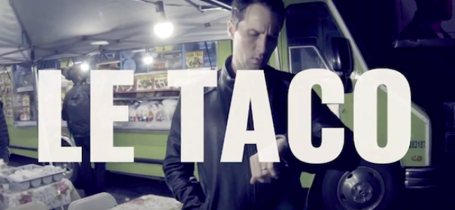 Video Licks: MATT HARBERT Breaks The Fourth Wall with His ROYALE Taco Truck Parody LE TACO