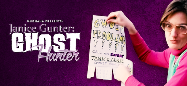 Video Licks: Watch The Great New Paranormal Comedy Series “Janice Gunter: Ghost Hunter” over at WhoHaHa