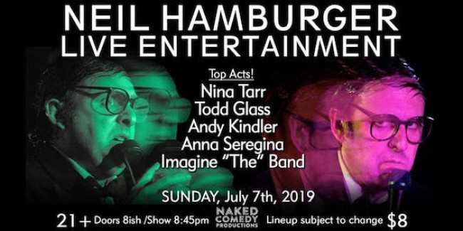 Quick Dish LA: Comedy Fireworks with NEIL HAMBURGER LIVE This Sunday at The Satellite