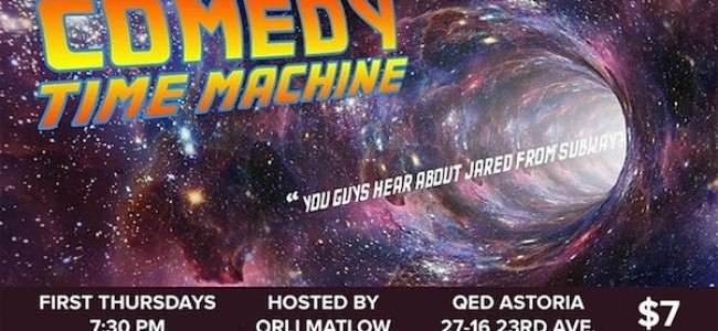 Quick Dish NY: Jokes Come Back to Life Tomorrow at COMEDY TIME MACHINE at Q.E.D. Astoria