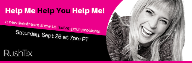 Quick Dish Quarantine: ‘MARIA BAMFORD: Help Me, Help You, Help Me!’ Livestream Show 9.26 Online