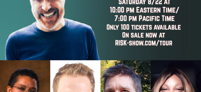 Quick Dish Quarantine: RISK! Live Online Storytelling Show 8.22 Hosted by Kevin Allison on Zoom