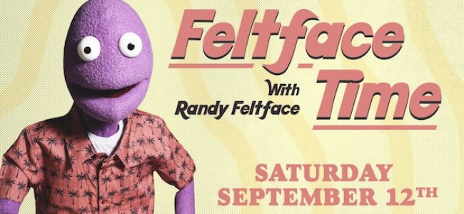 Quick Dish Quarantine: ‘FELTFACE TIME With Randy Feltface’ Dynasty Typewriter Livestream 9.12