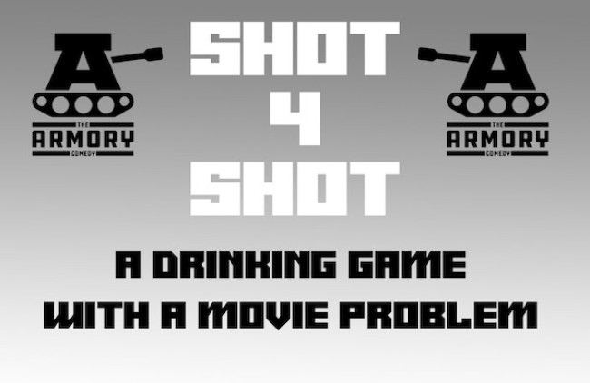 Quick Dish Quarantine: The Armory’s ‘SHOT4SHOT Drinking Game with A Movie Problem’ September 18th & 19th ft 70s Faves “Star Trek” & “Jaws”