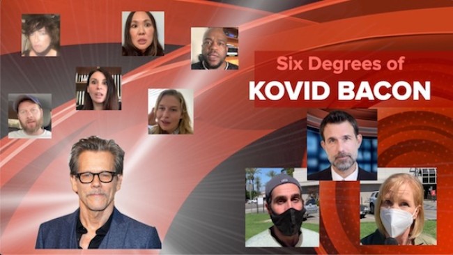 Video Licks PREMIERE: Nobody in Hollywood is Safe in FUN DOME’s Hilarious New Comedy Short ‘SIX DEGREES OF KOVID BACON’