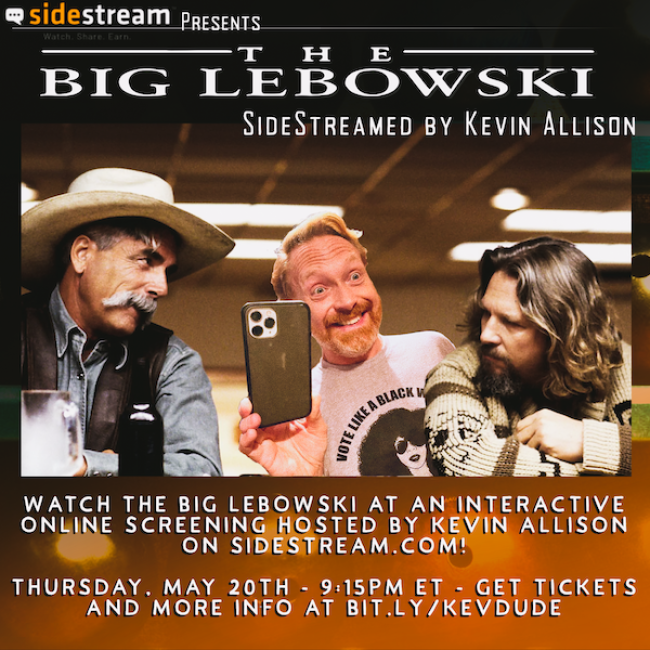 Quick Dish Quarantine: 5.20 Join The RISK! Interactive Online Screening of THE BIG LEBOWSKI