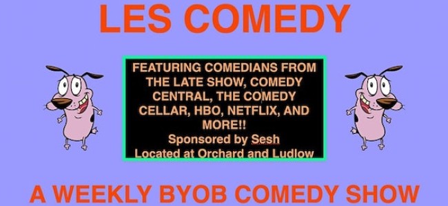 Quick Dish NY: LES COMEDY Show 5.15 at Orchard & Ludlow