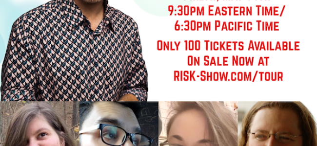 Quick Dish Quarantine: RISK! Livestream Online Show 5.14 on Zoom Hosted by Kevin Allison