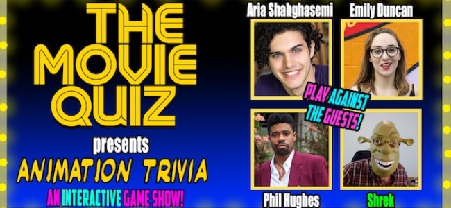 Quick Dish NY: THE MOVIE QUIZ Presents Animation Trivia 9.7 at Caveat ft Special Guests Aria Shahghasemi & Shrek