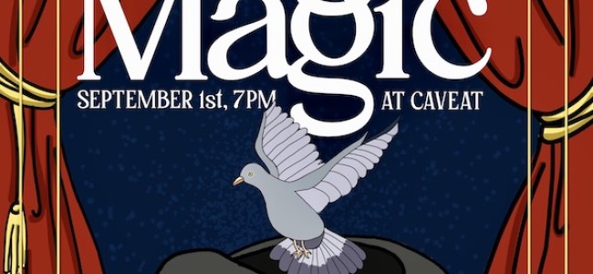 Quick Dish NY: TRAGIC MAGIC with Magician John Stessel & Judge Josh Gondelman 9.1 at Caveat
