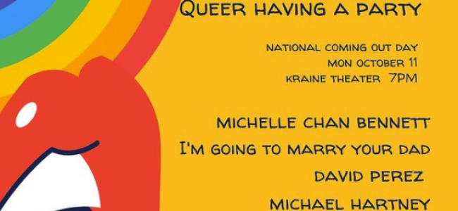 Quick Dish NY: TONIGHT Celebrate ‘National Coming Out Day’ with HOT GOSS & TRASH