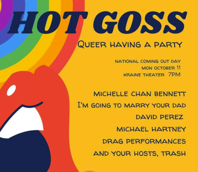 Quick Dish NY: TONIGHT Celebrate ‘National Coming Out Day’ with HOT GOSS & TRASH