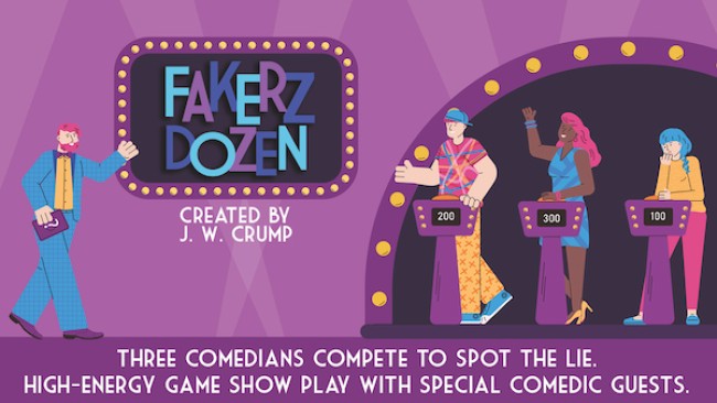 Quick Dish NY: FAKERZ DOZEN Live Comedy Game Show 11.17 at Asylum NYC