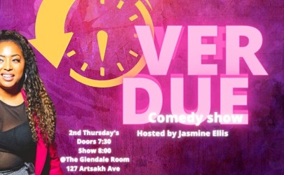 Quick Dish LA: Jasmine Ellis’ OVERDUE COMEDY Tonight at the Glendale Room