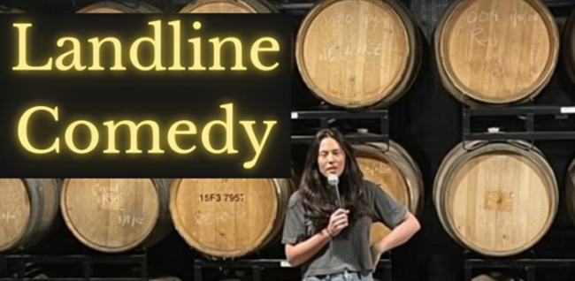 Quick Dish NY: LANDLINE COMEDY Tomorrow at Wild East Brewing