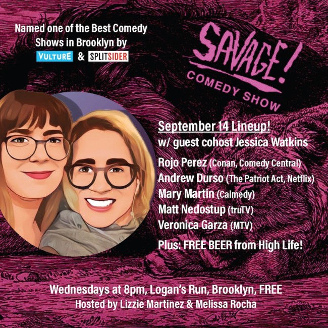 Quick Dish LA: Get SAVAGE with Your Comedy TONIGHT at Logan’s Run