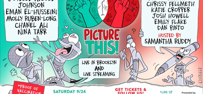 Quick Dish NY: PICTURE THIS! Comedy & Animation Saturday at Union Hall