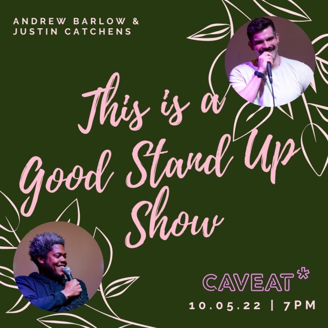 Quick Dish NY: THIS IS A GOOD STAND-UP SHOW Tonight at Caveat