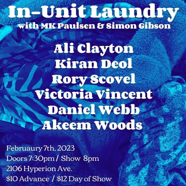 Quick Dish LA: IN-UNIT LAUNDRY Laughs Tonight at Lyric Hyperion
