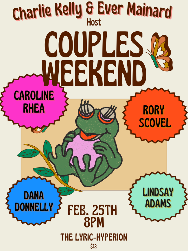 Quick Dish LA: COUPLES WEEKEND Tomorrow 2.25 at Lyric Hyperion