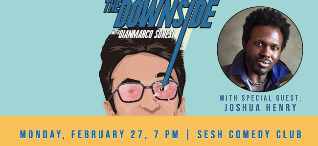 Quick Dish NY: Live Podcast Taping of THE DOWNSIDE Podcast TONIGHT with Gianmarco Soresi & Russell Daniels