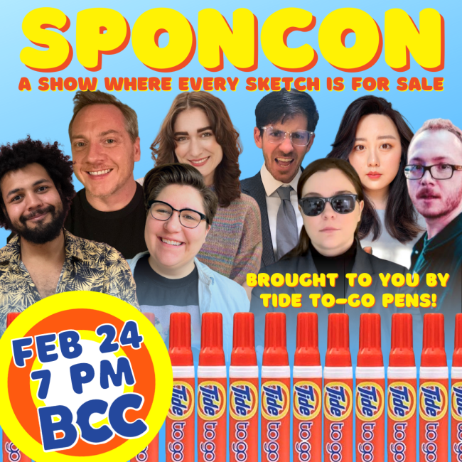 Quick Dish NY: SPONCON Sketch Show 2.24 at Brooklyn Comedy Collective