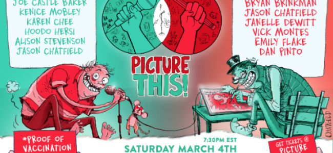 Quick Dish NY: PICTURE THIS! Comedy & Animation 3.4 at Union Hall