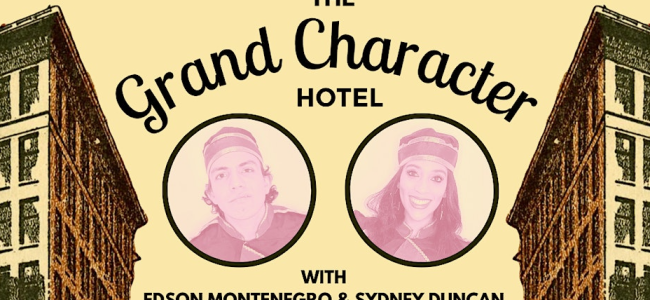 Quick Dish NY: THE GRAND CHARACTER HOTEL 4.23 at Brooklyn Comedy Collective
