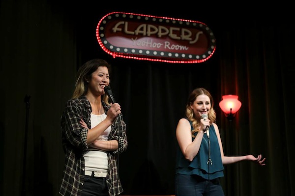 Hosts Teresa Lee & Claire Downs at VERY FORWARD (image credit: Rebecca Aranda Photography) 